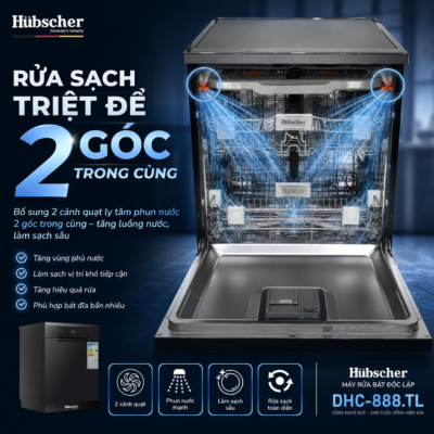 Máy rửa bát Hubscher DHC-888.TL