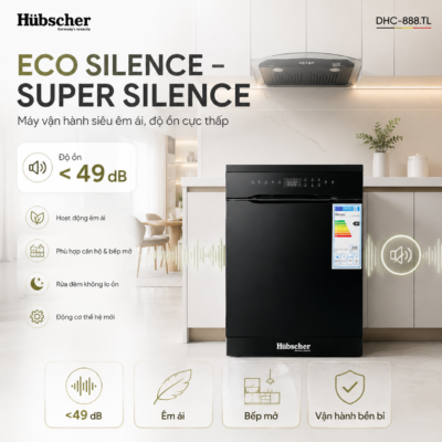 Máy rửa bát Hubscher DHC-888.TL