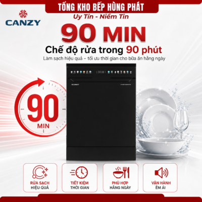 Máy rửa bát Canzy CZ B15EU Tornado Pro