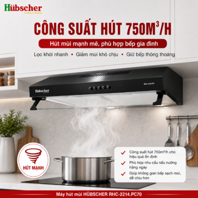 Máy hút mùi Hubscher RHC-2214.PC70
