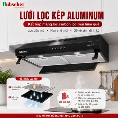 Máy hút mùi Hubscher RHC-2214.PC70