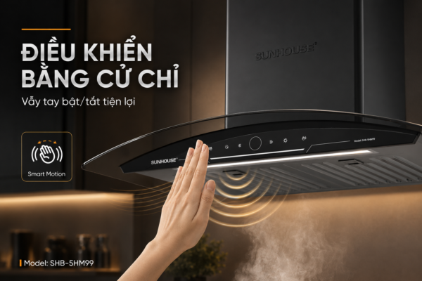 Máy hút mùi kính cong Sunhouse SHB-5HM99